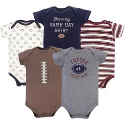 Hudson Bodysuits 5-Pack - Football (10153007)