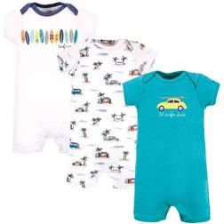 Hudson Baby Rompers 3-pack - Surfer Dude (10116577)