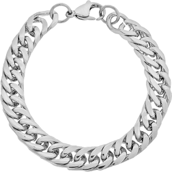 Lynx Curb Chain Bracelet - Sliver