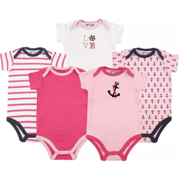 Luvable Friends Bodysuits 5-Pack - Girl Nautical (10130489)