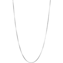 David Yurman Baby Box Chain Necklace - Gold/Silver