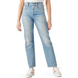 Lucky Brand 90'S Loose High Rise Straight - Gilman Blue