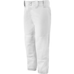 Mizuno Select Belted Low Rise Fast Pitch Softball Pant Women - White