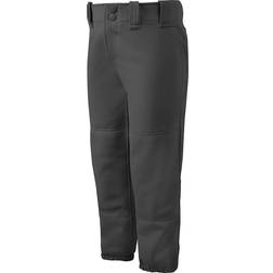 Mizuno Select Belted Low Rise Fast Pitch Softball Pant Women - Charcoal