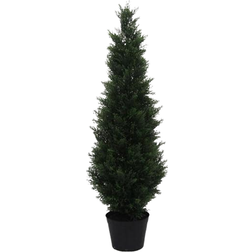 Vickerman Artificial Potted Cedar Tree 4ft