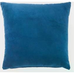 Mina Victory Solid Velvet Complete Decoration Pillows Blue (50.8x50.8cm)