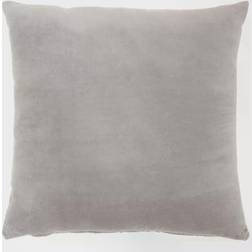 Mina Victory Solid Velvet Complete Decoration Pillows Grey (50.8x50.8cm)