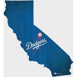 Fan Creations Los Angeles Dodgers Logo State Sign Board