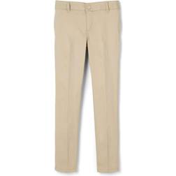 French Toast Girl's Slim Stretch Twill Pant - Khaki (1417B)