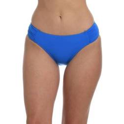 La Blanca Women's La Blanca Side Shirred Hipster Swim Bottoms - Capri Blue