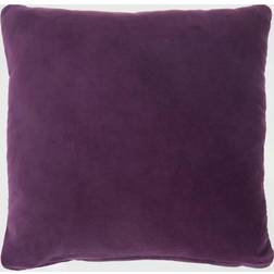 Mina Victory Solid Velvet Complete Decoration Pillows Purple (40.64x40.64cm)