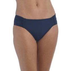 La Blanca Women's La Blanca Side Shirred Hipster Swim Bottoms - Indigo