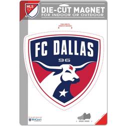 WinCraft FC Dallas Die Cut Logo Magnet