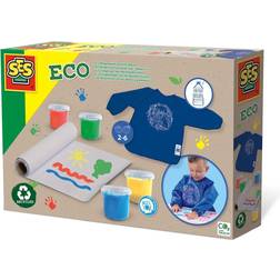 SES Creative Eco Fingerpaint Set with Apron