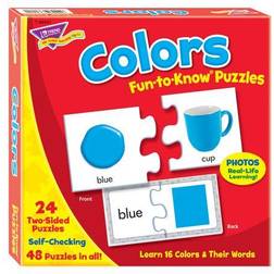 Trend Fun-to-Know Puzzles Colors