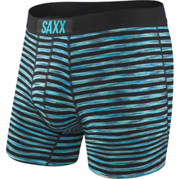 Saxx Vibe Boxer Brief - Black Space Hiker Stripe