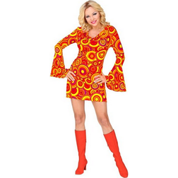 Widmann Bubbles Disco Darling Costume Orange