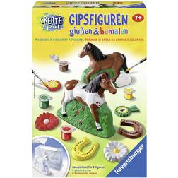 Ravensburger Create & Paint Horse Plaster Figure Set