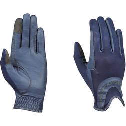 Dublin Pull On Glitter Mesh Back Riding Gloves