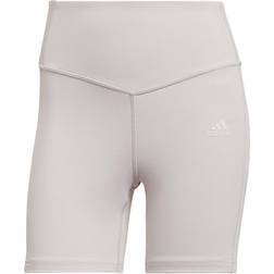 Adidas Hyperglam Aeroready Training High-Rise Tight Shorts Women - Almost Pink