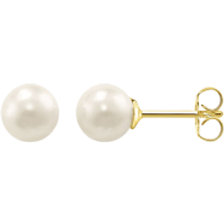 Thomas Sabo Ear Studs - Gold/Pearl