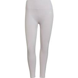 Adidas Aeroknit Yoga Seamless 7/8 Tights Women - Almost Pink/White