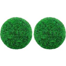 vidaXL Artificial Boxwood Balls 2 pcs 45 cm Green
