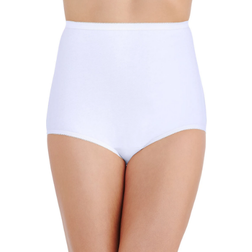 Vanity Fair Perfectly Yours Classic Cotton Full Brief 3-pack - White