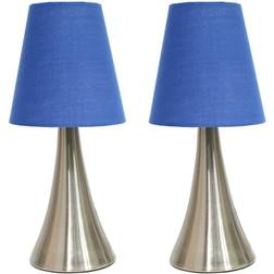 Simple Designs Valencia 2-pack Table Lamp 29cm 2pcs