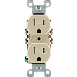 Leviton M21-t5320-imp Tamper Receptacle Tamper, 15 Amp, Ivory