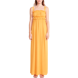 Steve Madden Orange Grooves Maxi Dress - Sunflower