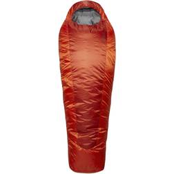 Rab Solar Eco 1 Sleeping Bag Red Clay Regular Left Zip