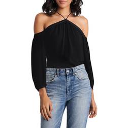 1.State Off The Shoulder Blouse - Rich Black