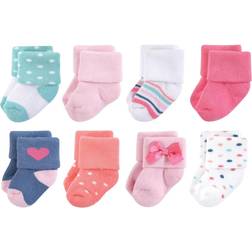 Little Treasures Terry Socks 8-pack - Confetti (10776218)