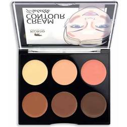 Kokie Cosmetics Cream Contour Palette Deep/Dark