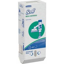 Scott MegaCartridge Napkins, 1-Ply, 8 2/5 x 6 1/2, White, 875/Pack, 6 Packs/Carton