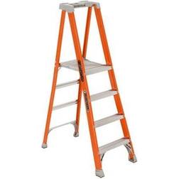 FXP1704 4 Step Fiberglass Pro Platform Step Ladder