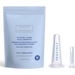 Province Apothecary Sculpting Toning Facial Cupping Set