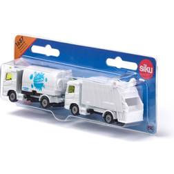 Siku 1687 Cleaner and garbage truck set