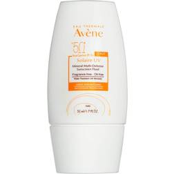 Avène Solaire UV Mineral Multi-Defense Sunscreen Fluid SPF50+ 50ml