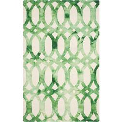 Safavieh Dip Dye Collection Green, Beige 243.8x304.8cm