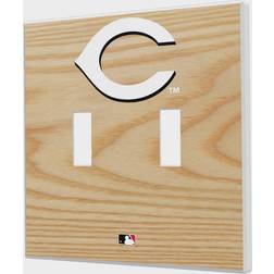 Strategic Printing Cincinnati Reds Baseball Bat Design Light Switch Plates