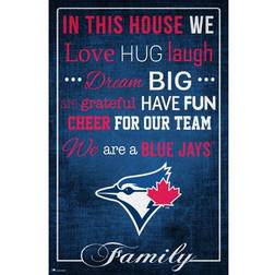 Fan Creations Toronto Blue Jays In This House Sign