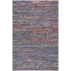 Nuloom Hand Woven Chevron Rochell Area Rug Multicolor 90x114"