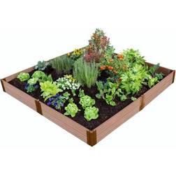 Frame It All Classic Sienna Raised Garden Bed 96" 243.84x243.84x27.94cm