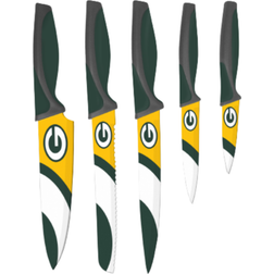 The Sports Vault Green Bay Packers 1003193172 Knife Set