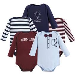 Little Treasures Bodysuits LS 5-Pack - Genius (10171649_)