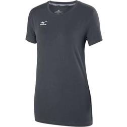 Mizuno Volleyball Attack 2.0 T-shirt Women - Charcoal