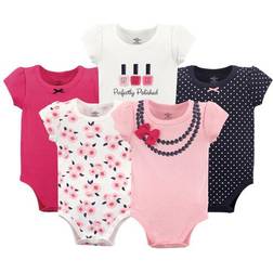 Little Treasures Bodysuits SS 5-Pack - Perfectly Polished