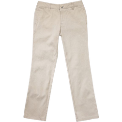 French Toast Girl's School Uniform Straight Leg Pants - Khaki